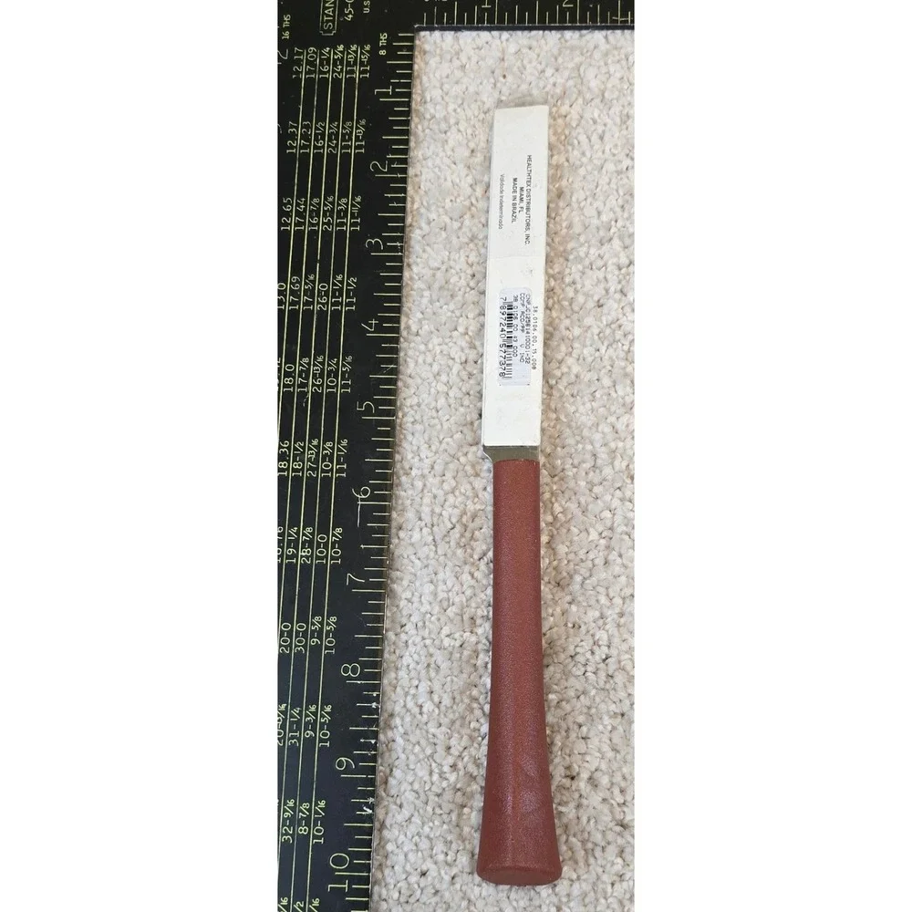 Di Solle Steak Knife Brown Stainless Steel Serrated Blade Brazil